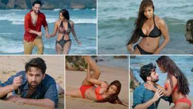 Ladki Song Love: Pooja Bhalekar in Bikini Romances Her Man, Flaunts Her Flexibility on Beach in This Raunchy Number From Ram Gopal Varma’s Next (Watch Video)