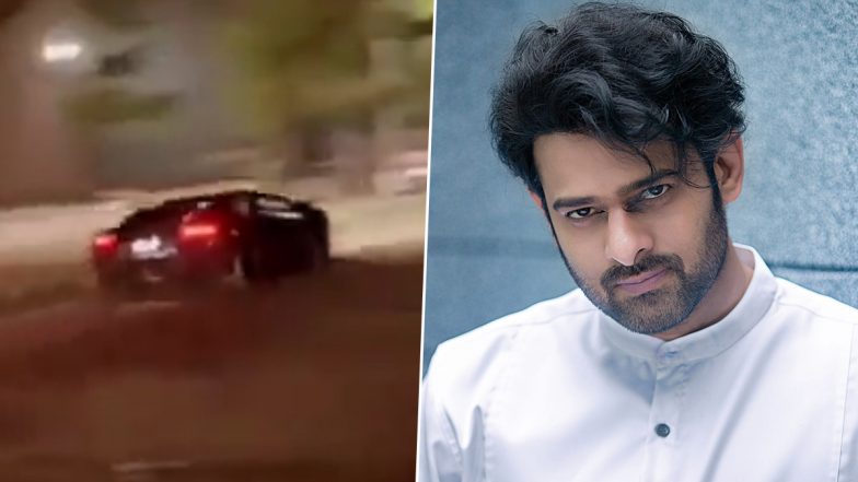 Project K: Prabhas Drives Luxurious Lamborghini on Sets of His Next Co-starring Deepika Padukone (Watch Viral Video)