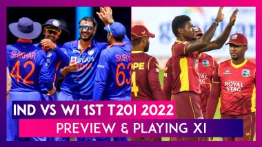 IND vs WI 1st T20I 2022 Preview & Playing XI: India Eye Winning Start