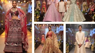 Business News | Purva Couture Showcases Its Collection in Ahmedabad Times Fashion Week