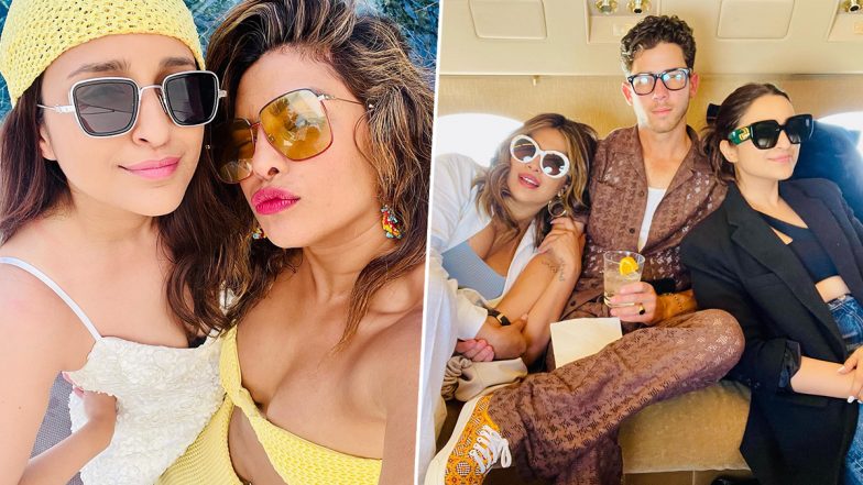 Priyanka Chopra and Nick Jonas Are Cuties in New Pics Shared by Parineeti Chopra From PeeCee’s Birthday Bash in Mexico!