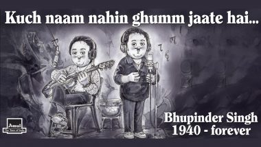 RIP Bhupinder Singh: Amul Pays Tribute to the Legendary Ghazal Singer (View Pic)