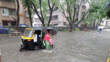 Mumbai Weather Forecast: Moderate to Heavy Rainfall With Gusty Winds in Mumbai Over Next 48 Hours, Says IMD