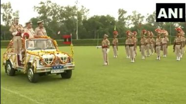 Rakesh Asthana Farewell Parade: Outgoing Delhi Police Commissioner Takes Salute at New Police Lines; Watch Video