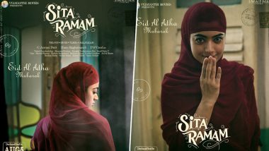 Sita Ramam: Hijab-Wearing Rashmika Mandanna Wishes Fans on Occasion of Eid-al-Adha in New Poster!