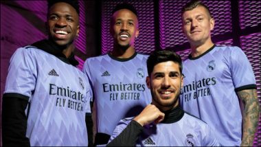 Real Madrid Unveil New Adidas Purple Kit For 2022-23 Season (See Pic)
