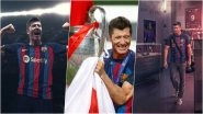 Robert Lewandowski in Barcelona &lsquo;Jersey&rsquo; Photos and Fan-Made Wallpapers Go Viral, but What Jersey Number Will Former Bayern Munich Star Will Wear at Camp Nou?