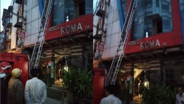 Delhi: 10 Rescued as Fire Breaks Out at Roma Delux Hotel in Paharganj