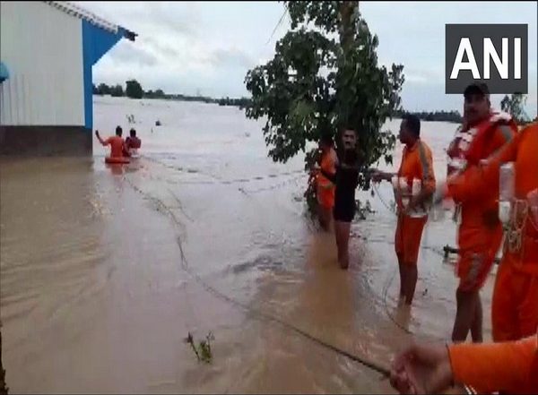 India News | Maharashtra: Flood Situation Remains Grim in Parts of Wardha Due to Incessant Rainfall