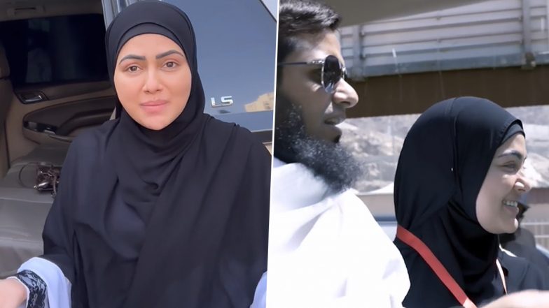 Hajj 2022: Sana Khan Shares Her Experience Of Her First Pilgrimage, Watch Video