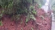 India News | Maharashtra Rains: Landslide Near Pratapgarh Fort in Satara District, No Casualties Reported