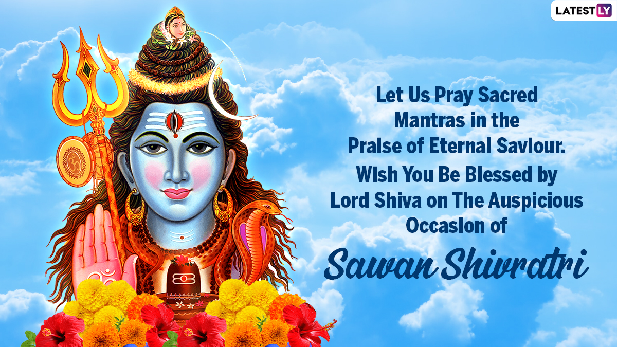 Sawan Shivratri 2022 Wishes and Messages: Send Lord Shiva Images ...