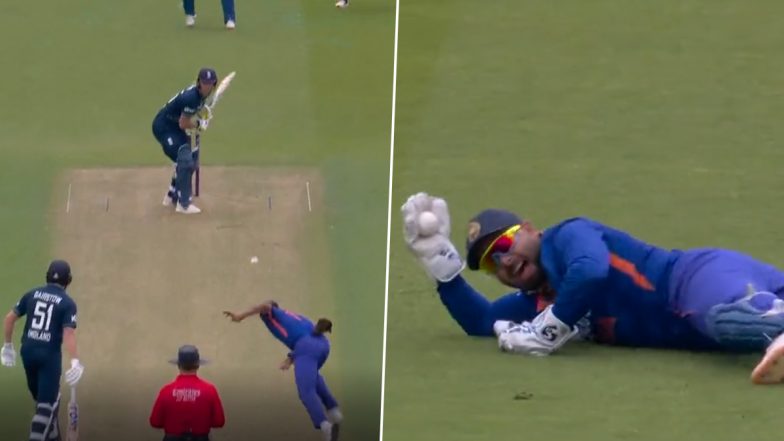 Ben Stokes Dismissal Video: Watch Mohammed Shami Remove England All-Rounder for a Duck in IND v ENG 1st ODI 2022