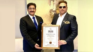 Business News | Sandeep Marwah Placed in World Book of Records London Third Time