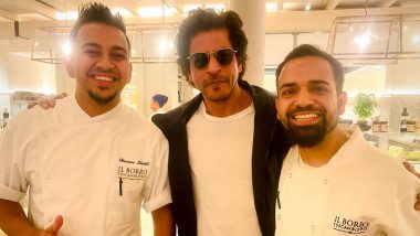 Dunki: Shah Rukh Khan Poses With Chefs in New Viral Pics As He Shoots for the Film in London!