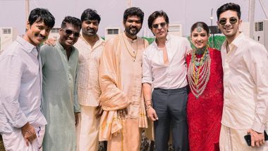 Shah Rukh Khan Flaunts His Dimpled Smile in Unseen Photos From Nayanthara-Vignesh Shivan’s Wedding!