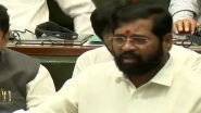 Maharashtra CM Eknath Shinde Gets Emotional Remembering His Family, Says 'I Lost 2 of My Children & Thought Everything Is Over' (Watch Video)