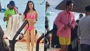 Pics Of Shraddha Kapoor In Hot Pink Bikini, Ranbir Kapoor In Yellow Shorts And Pink Shirt From Luv Ranjan’s Film Leak Online