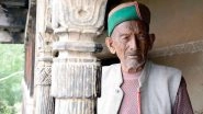 Shyam Saran Negi, Independent India&rsquo;s First Voter, Passes Away at 106, Three Days After Voting For Himachal Pradesh Assembly Election 2022 (See Pics)