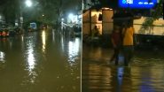 Mumbai Rains 2022: Heavy Rains Causes Waterlogging in Sion As IMD Issues Alert for the City (Watch Video)