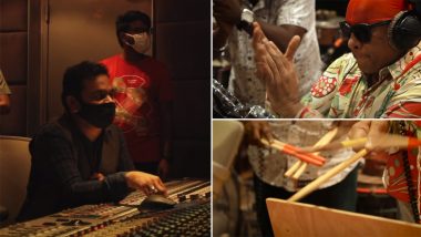 Ponniyin Selvan–Part One: Here’s a Look at a BTS Video of AR Rahman, Sivamani Scoring Music for the Magnum Opus – WATCH