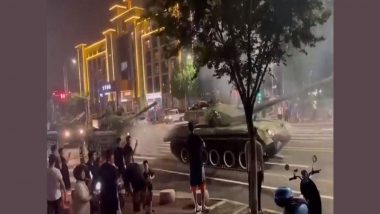 China Deploys Tanks On Streets to Prevent People From Withdrawing Money from Crisis-Hit Banks; Grim Reminder of Tiananmen Square Incident