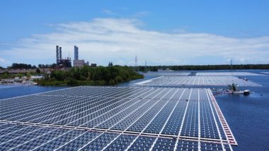 Business News | BHEL Commissions India's Largest Floating Solar Plant in Telangana