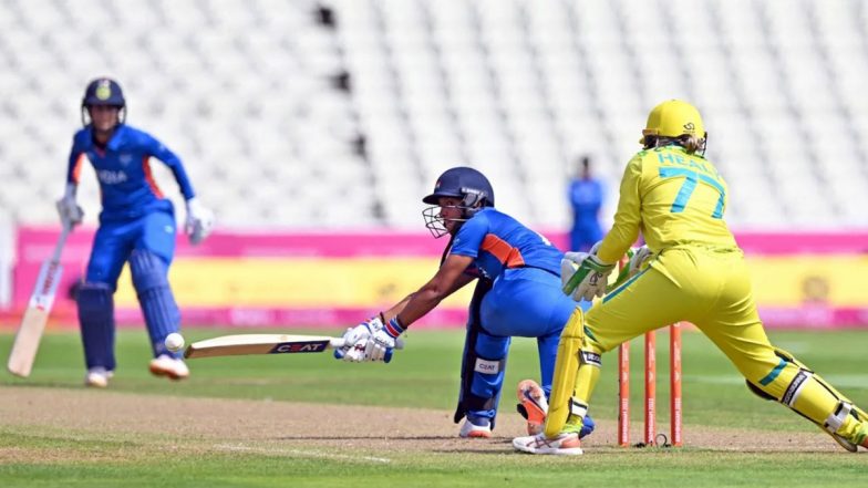 IND W vs AUS W at CWG 2022: Harmanpreet Kaur's Fifty Leads India To 154/8