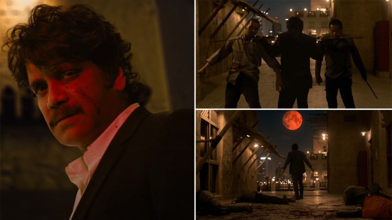 The Ghost Teaser: Nagarjuna Akkineni Kills Enemies With His Sword in First Look From Praveen Sattaru’s Film (Watch Video)