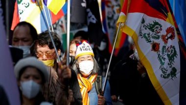 World News | Protest in Paris over Killing of Tibetan National by Chinese Men