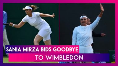Sania Mirza Posts Heartfelt Note After Her Last Wimbledon Appearance