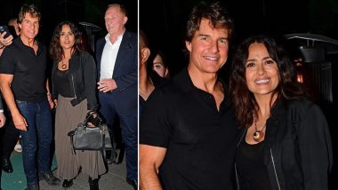 Tom Cruise Photographed With Salma Hayek And Her Husband François-Henri Pinault Post Their Dinner Outing In London (View Pics)