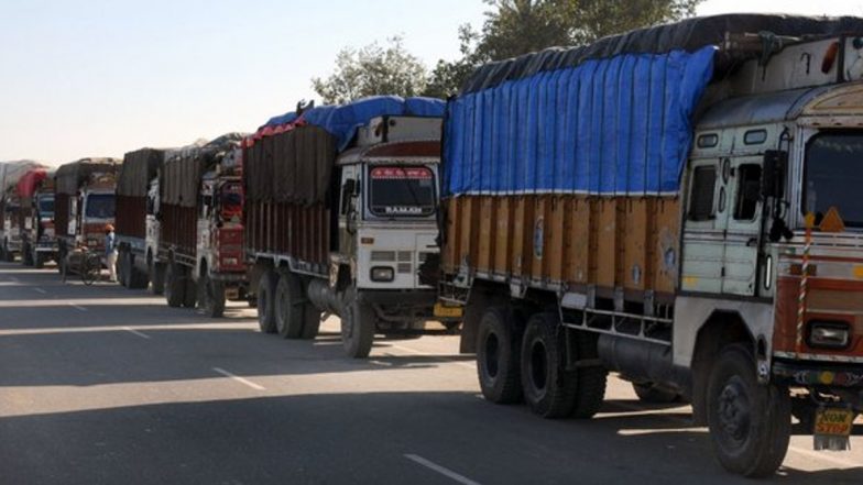 Delhi Traffic Update: Slow Traffic Movement at Chilla Border, Ghazipur Border Due to Heightened Security Amid Farmers’ Protest