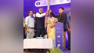 Sports News | West Bengal: Chess Olympiad Torch Relay Reaches Kolkata