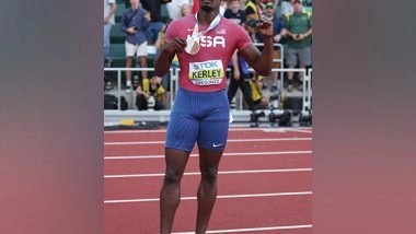 Sports News | World Athletics Championships: Fred Kerley Wins Gold, US Sweeps Men's 100m Medals
