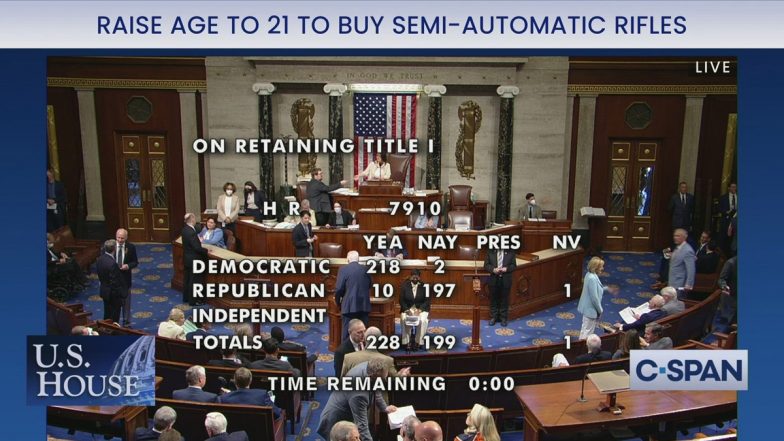 US House Bans Sales of Semi-Automatic Rifles, Increases Minimum Age to 21