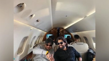 Entertainment News | Allu Arjun, Filmmaker Harish Shankar Collaborate for Ad Shoot, See Pics