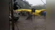 Entertainment News | People Enjoy 'baraat' Under Tarpaulin Cover Amid Heavy Rainfall, Viral Video Win Hearts