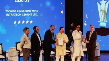 Business News | 10 UltraTech Mines Awarded 5-Star Rating for Sustainable Mine Management