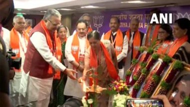 India News | Nadda Inaugurates National Officer Bearers' Meet Ahead of BJP's National Executive Meeting in Hyderabad