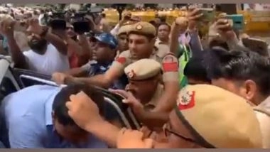 India News | ED Questions Sonia Gandhi: Delhi Police Roughs Up Indian Youth Congress Chief Srinivas BV