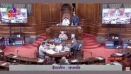 India News | Monsoon Session: Rajya Sabha Adjourned Till 2 Pm Amid Oppn Protest Against Inflation, GST Hike
