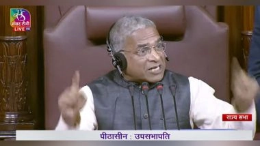 India News | 3 More MPs Suspended from Rajya Sabha for This Week