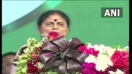 India News | Thinking of Stepping Down from YSRCP, Says  Jagan Reddy's Mother YS Vijayamma
