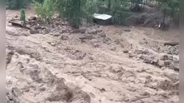 India News | Heavy Rainfall Triggers Floods in J-K's Doda