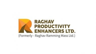 Business News | Rakesh Jhunjhunwala Backed Jaipur-based Raghav Productivity Enhancers Tie-up with Global Leader Capital Refractories to Supply Silica Ramming Mass