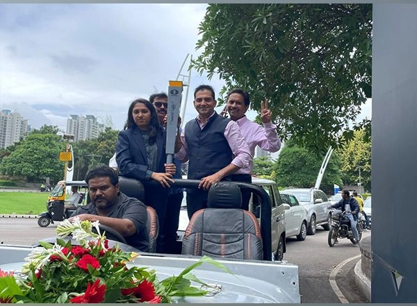 Sports News | The First-ever Chess Olympiad Torch Relay Travels Through Prominent Locations of Nagpur, Pune