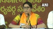 India News | Smriti Irani Slams KCR for Not Receiving PM Modi at Hyderabad Airport