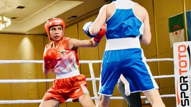 Sports News | CWG 2022: Indian Boxer Nikhat Zareen Storms into Quarter-finals