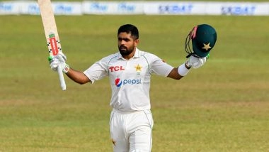 Sports News | SL Vs Pak, 1st Test: Babar Azam's Ton Keeps Pakistan Alive Against Sri Lanka